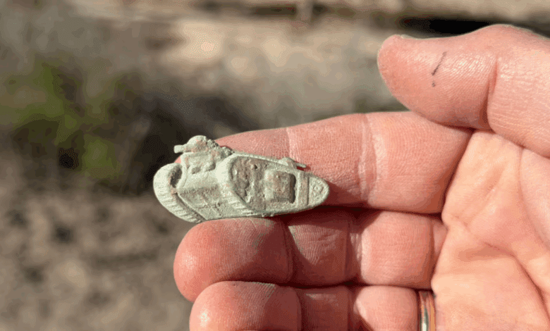Archaeologists uncover traces of International Brigades at Albatera camp coins and a military artifact