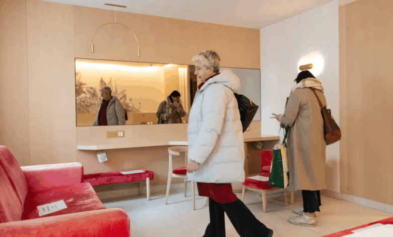 Pillow Rush in Barcelona as Hotel Sells Off Furniture Ahead of Renovation