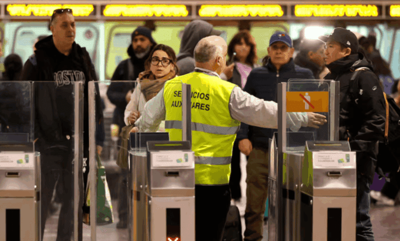 Railway Chaos in Catalonia Passengers Panicking as Trains Halt