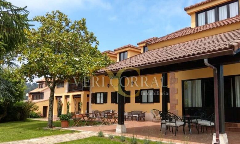 Unique hotel with mountain and sea views for sale in Asturias for €1.2 million