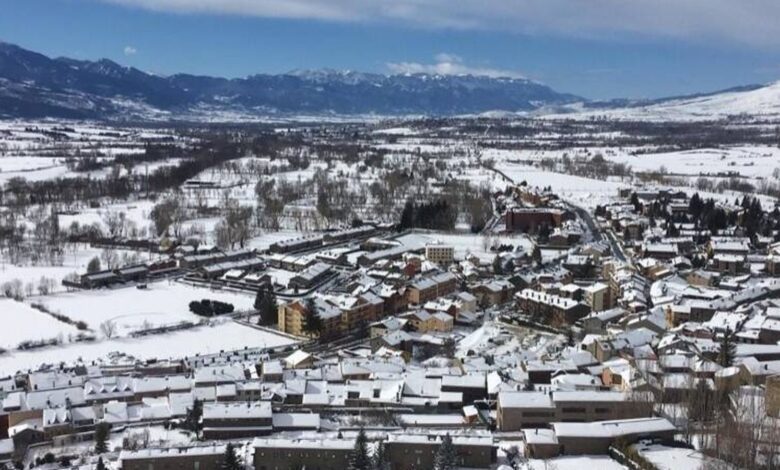 Catalan enclave Llivia a Spanish town lost among French lands
