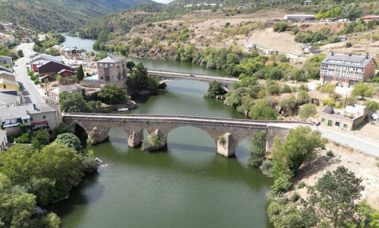 Ancient Bridge with Uneven Arches in Galicia Stuns with Its Unique Appearance