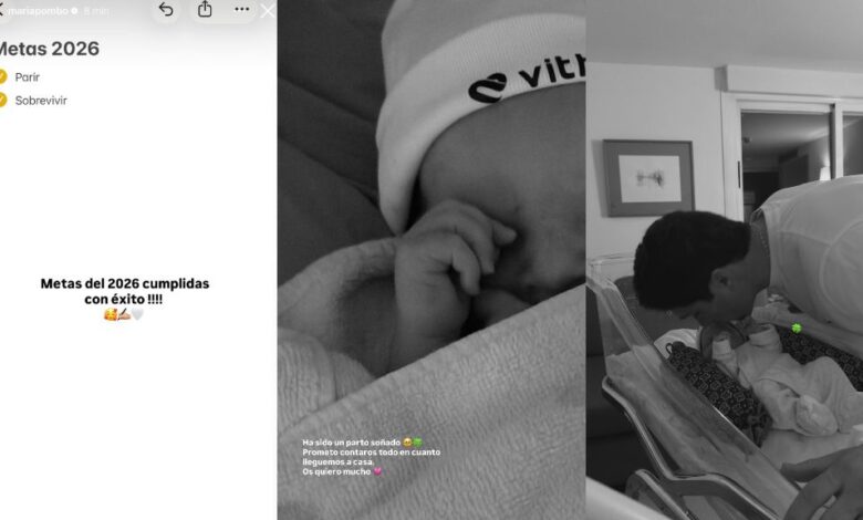 La tercera hija de María Pombo y Pablo Castellano alegra a sus seguidores