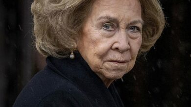 Король Фелипе VI и королева София простились с Татьяной Радзивилл в Париже