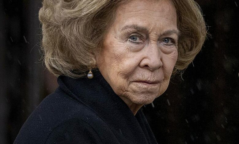 Король Фелипе VI и королева София простились с Татьяной Радзивилл в Париже