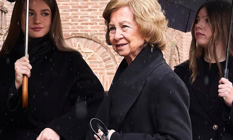 Queen Letizia bids farewell to Irene of Greece in Madrid surrounded by family