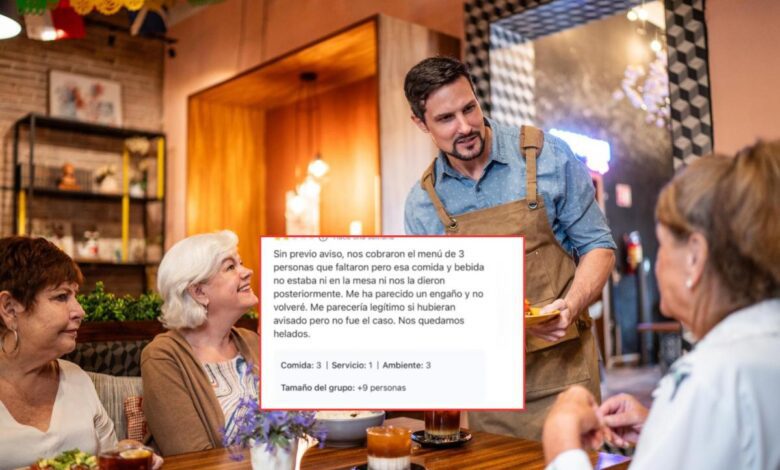 Spanish restaurant charges absent guests sparking online backlash