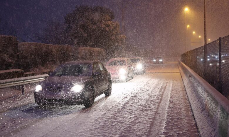 Severe weather halts traffic as dozens of roads blocked in Andalusia and Madrid