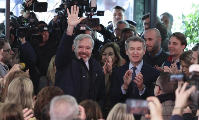 Feijóo announces start of negotiations with Vox after election victory in Aragon