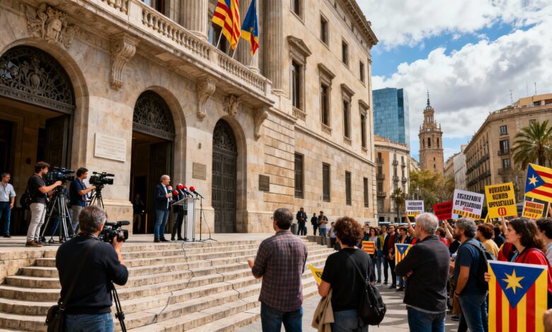 Парламент Каталонии под угрозой: ультиматум по закону о спекуляции жильём