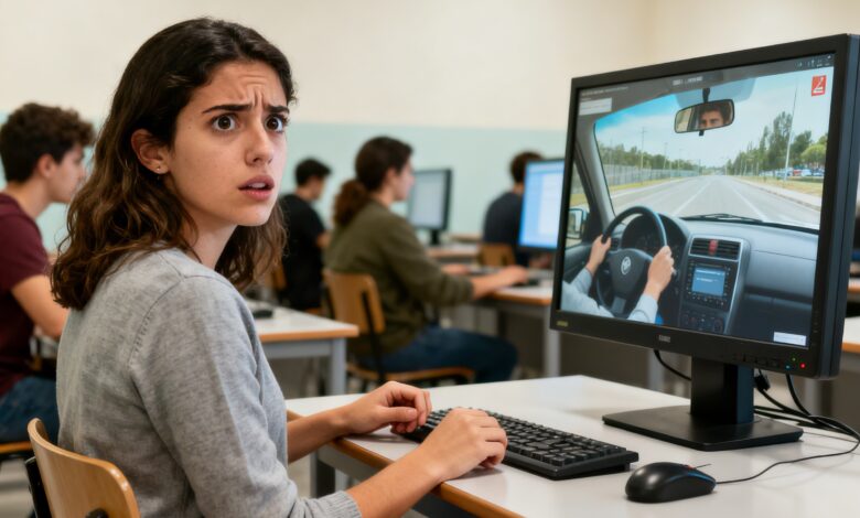 Spanish driving test: video questions and new rules starting in 2026