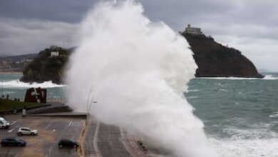 Шторм Oriana парализует транспорт и вызывает эвакуации в Испании RUSSPAIN.COM