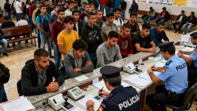 Проверка отпечатков для легализации мигрантов в Испании займет год RUSSPAIN.COM