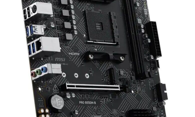 Sharp Rise in Memory Prices MSI Launches Budget Motherboards to Support the Market