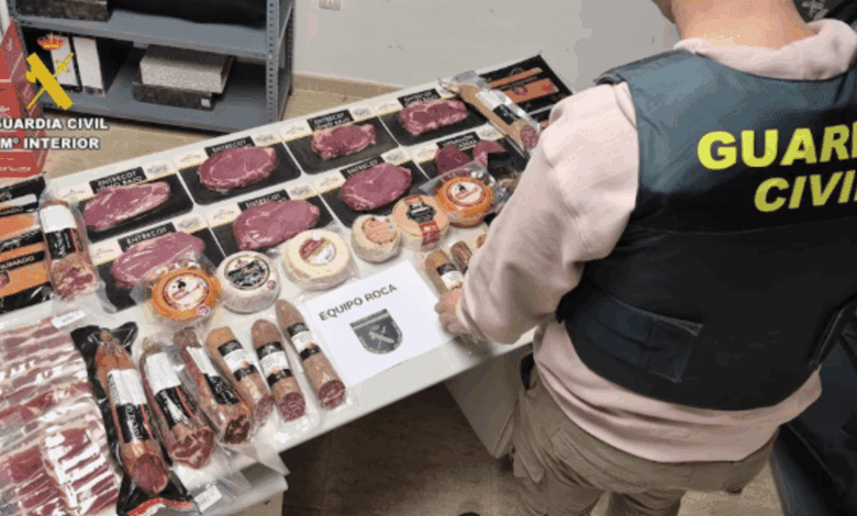 Tres detenidos en Cáceres por un audaz robo de delicatessen valoradas en 700 euros