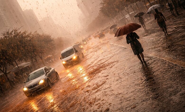 Dusty Showers and Sharp Cold Snap Unusual Weather Set to Sweep Across Spain