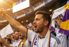 Скандал на стадионе: болельщик удалён за запрещённый жест в Мадриде