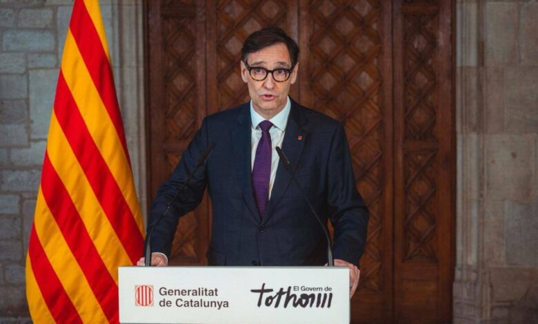 Salvador Illa Returns New Challenges Await Catalonia After Illness