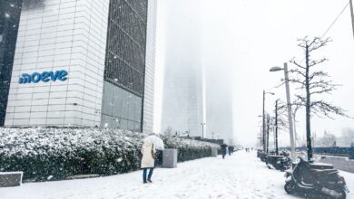 Снегопад в Мадриде: предупреждение о жёлтом уровне опасности и новые ограничения RUSSPAIN.COM