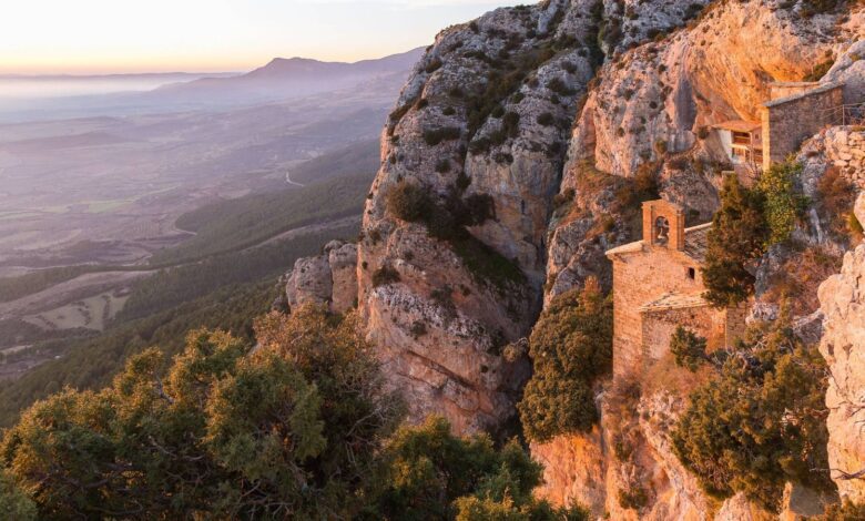 Unique clifftop shrine with breathtaking Pyrenees views discovered in Argon