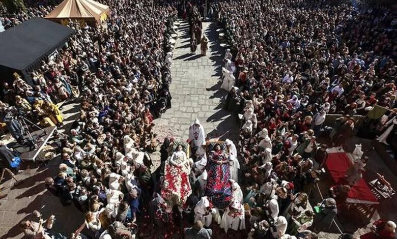 In Aragon, the city transforms into a medieval capital for several days