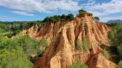 Каталонский Марс: загадочные красные каньоны в 35 минутах от Барселоны RUSSPAIN.COM