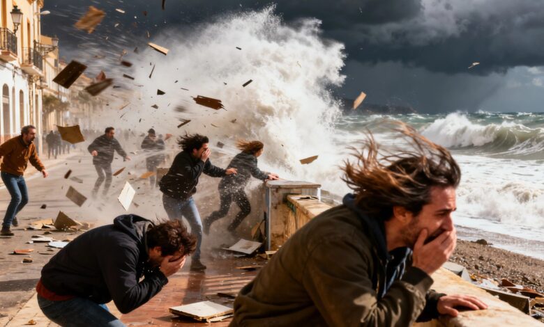 Powerful Storm Pedro Threatens Northern Spain with Wind, Snow and Rough Seas