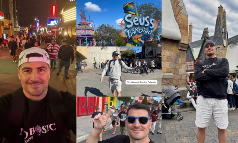 Икер Касильяс удивил выбором отпуска с сыновьями в США