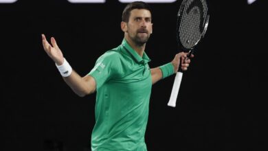 Жест Джоковича в финале вызвал бурю обсуждений на трибунах