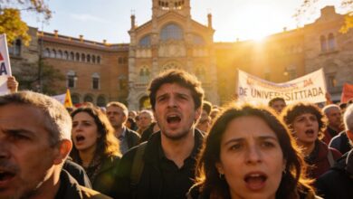 Учителя Каталонии грозят усилением протестов из-за отказа властей от диалога RUSSPAIN.COM