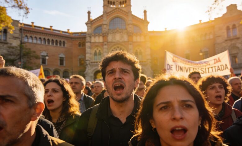 Учителя Каталонии грозят усилением протестов из-за отказа властей от диалога