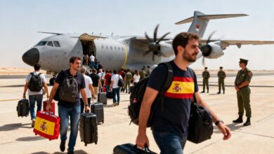 Испания проводит крупнейшую эвакуацию: более 7 000 граждан возвращены из Омана RUSSPAIN.COM