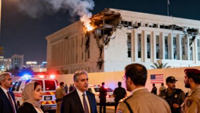 Дроны атакуют посольство США в Эр-Рияде