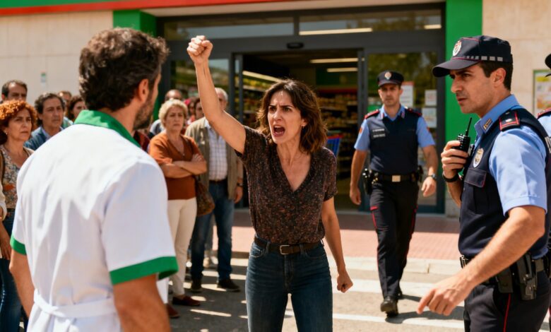 В Вальядолиде задержана женщина после нападения на сотрудника магазина