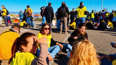 В Каталонии 4 000 учителей вышли на улицы: массовая акция в Таррагоне RUSSPAIN.COM