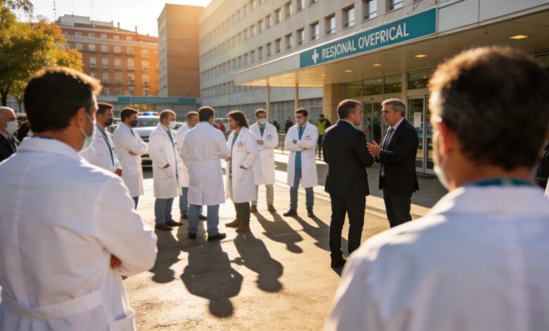 Каталония сталкивается с массовыми протестами врачей и учителей из-за зарплат