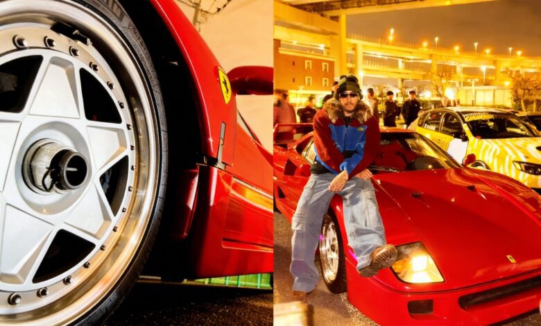 Hamilton stuns Tokyo as Ferrari F40 drifts leave locals in disbelief