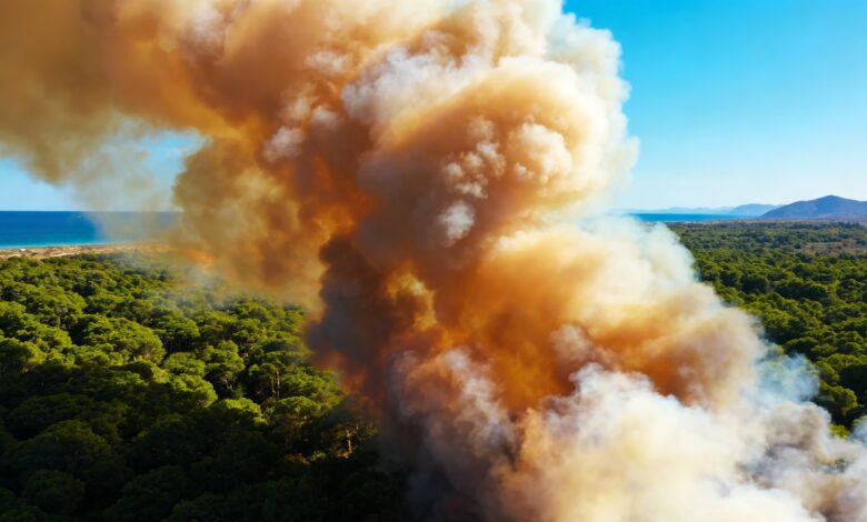 Five Young People Detained After Fire in Protected El Saler Area