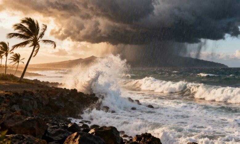 Storm Therese brings change to Canary Islands: gales and heavy rain expected this week