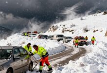 Десять регионов Испании оказались под угрозой из-за новой DANA и снегопадов