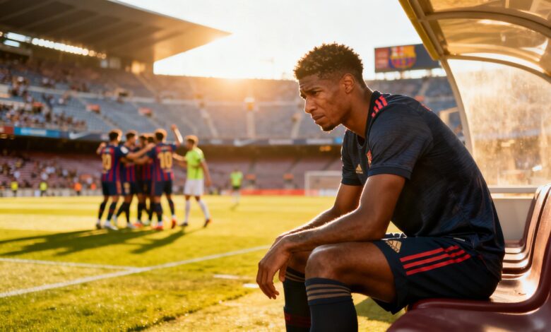 Rashford al borde de salir del Barça el club no esperaba este fracaso