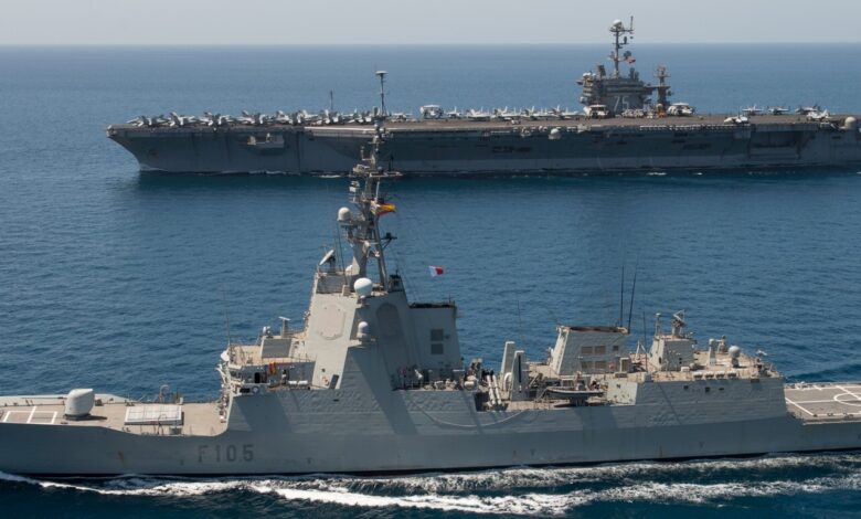 Испанский фрегат отправлен на Кипр после атаки дрона и усиления обороны