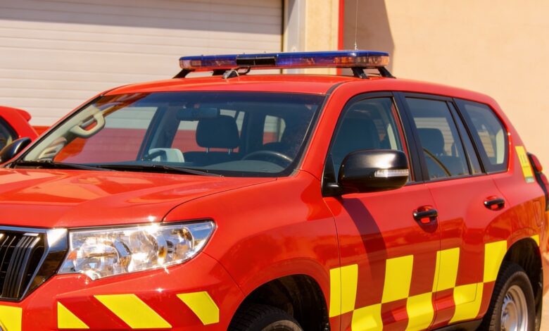 Fire in Granada 79-year-old man hospitalized after store incident