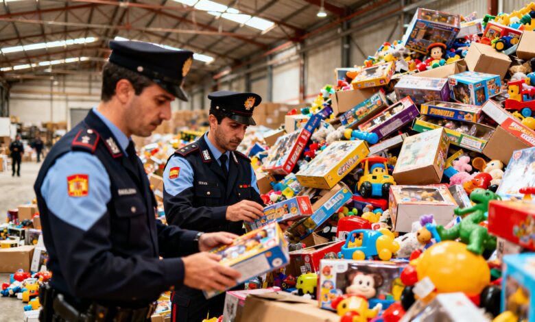 В Испании раскрыта крупнейшая сеть по ввозу поддельных игрушек из Китая