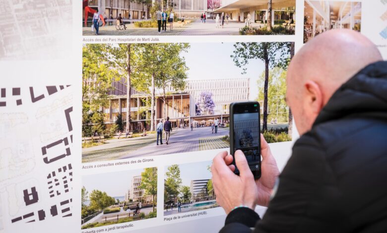 Новый госпиталь Trueta: 900 парковочных мест, зелёные зоны и связь с городом