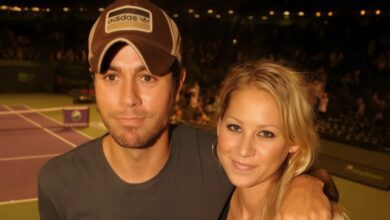 Редкая семейная фотография Энрике Иглесиаса и Анны Курниковой вызвала обсуждение RUSSPAIN.COM