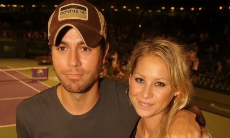 Редкая семейная фотография Энрике Иглесиаса и Анны Курниковой вызвала обсуждение