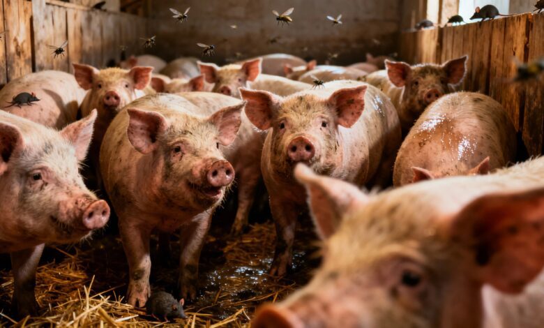 Власти расследуют скандал на свиноферме в Арагоне: выявлены грубые нарушения