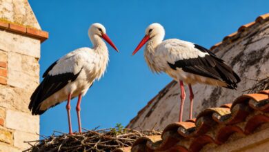 В Экстремадуре исчезают белые аисты: минус 2 500 пар за 20 лет RUSSPAIN.COM