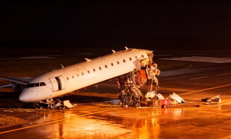 Два погибших и хаос в аэропорту: столкновение Air Canada с пожарной машиной в Нью-Йорке